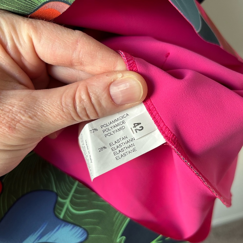 Chiara Boni multi color tropical printed dress - Picture 4 of 5